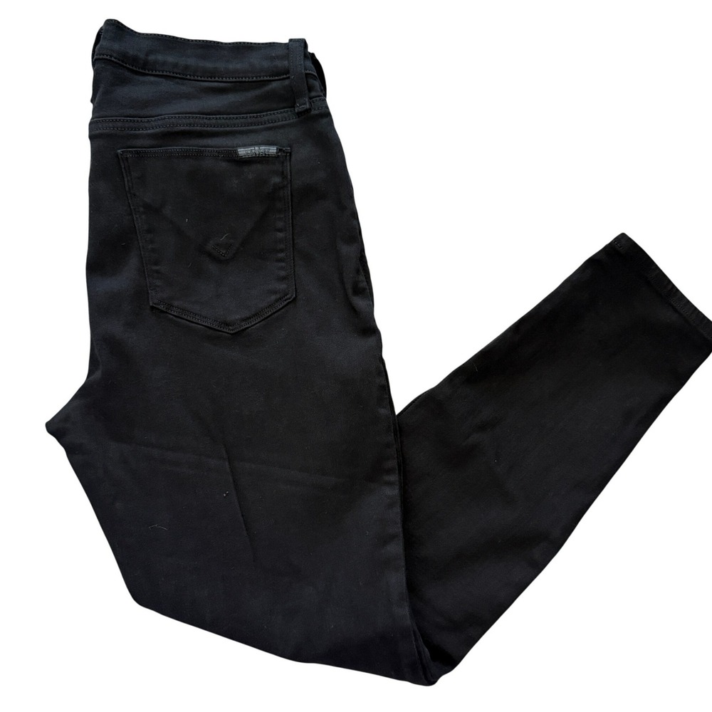 Hudson Womens Black Natalie Super Skinny Mid Rise Slim Fit Denim Pants Size‎ 31